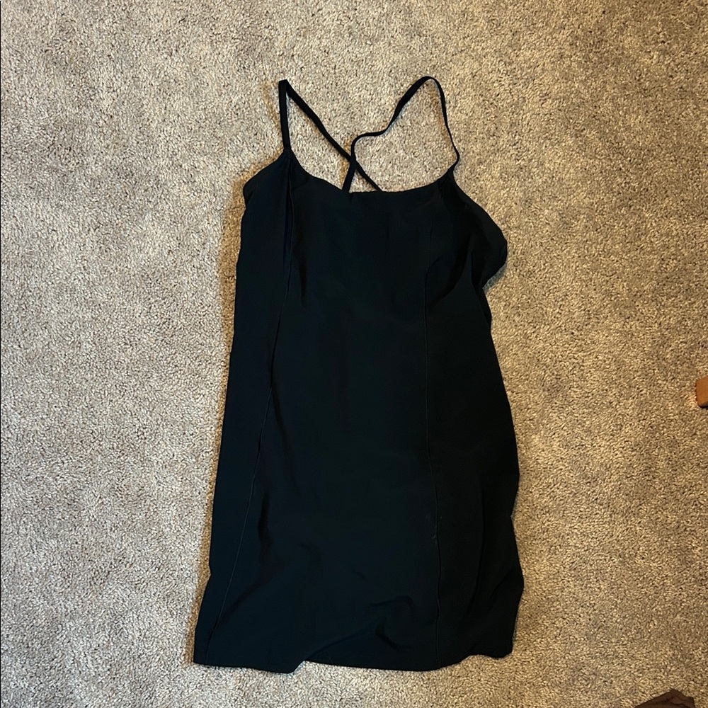 Aerie Black Exercise Dress